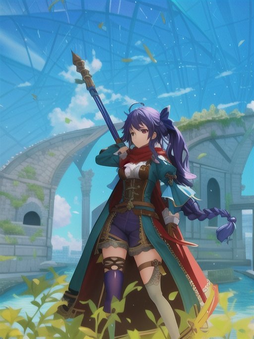 私も便乗しました(*ÒωÓ*)ﾑﾑｯ!!

共通事項：深紅の瞳は赤目補正されるw
2枚目：鉄パイプようなもの(￣▽￣;)
3枚目：この髪型…実装してください！