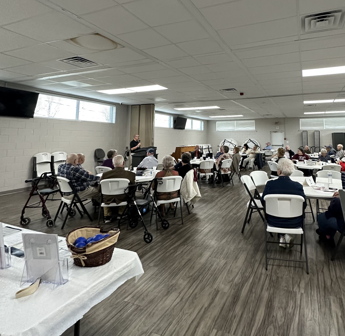 We were blessed to present &amp; provide lunch to the Keenager’s group at Grace Baptist Church yesterday. ❤️ #community #servinglocalseniors #trilogyhs