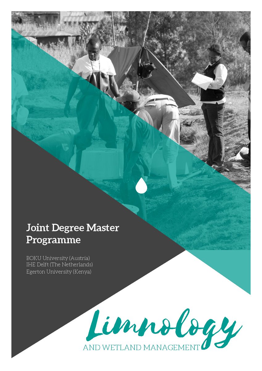 IpglL's tweet photo. 📢 APPLICATION CALL
🤩 International #JointDegree #MScProgramme in #Limnology &amp; #Wetland Management (#LWM) 
💦 #fellowships avail.
🌍 study in Austria, Netherlands &amp; Kenya
💡info: https://t.co/fnkSW6V2fS 
@BOKUvienna  @BOKU_IHG @AustrianDev @BOKU_IDR  @ihedelft @egertonunikenya https://t.co/oPzgCVpnyR