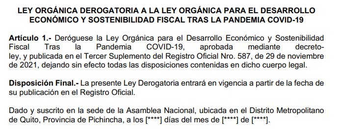 RacinesFernanda's tweet photo. Aquí  les cuento lo que dice el Proyecto de Ley recién aprobado. Me pregunto ahora que pasará con:
📌 La transacción tributaria
📌El RIMPE 
📌El Régimen Voluntario Impositivo, Único y Temporal para la Regularización de Activos en el Exterior
⁉️ https://t.co/BB1GmqkplR