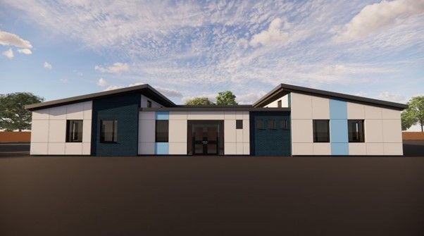 Work has commenced onsite at <a href="/CastleDcollege/">Castle Donington College</a> (part of <a href="/emetrust/">East Midlands Education Trust</a>)!

We are constructing a new standalone 5-classroom building, including stores, offices and WCs. Alongside this, we are extending the school playground to form a new football pitch.

📸 3D Visual by R1 Construction
