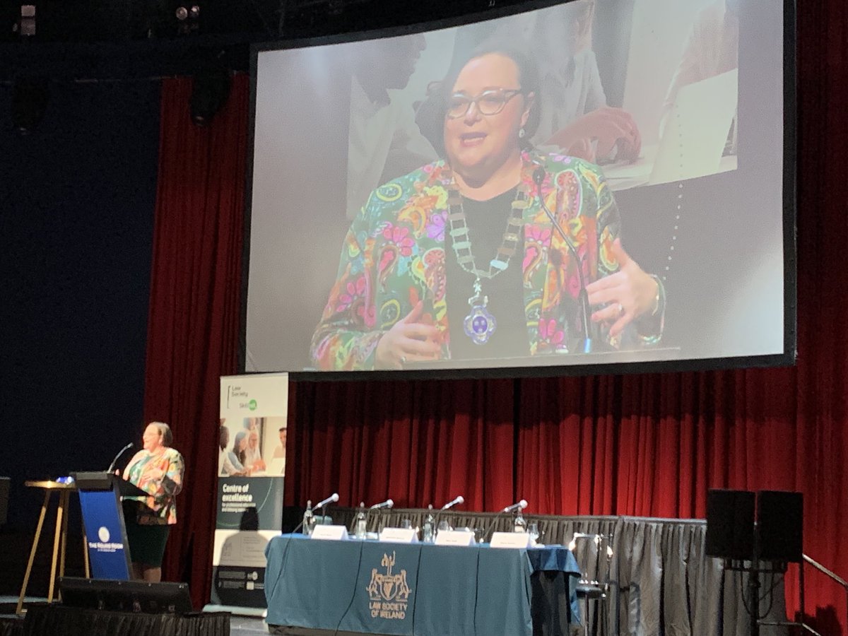 Susan Martin, President DSBA chairs ⁦<a href="/LawSocEdu/">Law Society Education</a>⁩ Skillnet CPD Cluster &amp; shares the importance of ⁦<a href="/LawSocIreland/">Law Society Ireland</a>⁩ Solicitors Guide to Professional Conduct ⁦<a href="/SkillnetIreland/">Skillnet Ireland</a>⁩ ⁦<a href="/MansionHouseDub/">Mansion House Dublin</a>⁩ #BestPractice