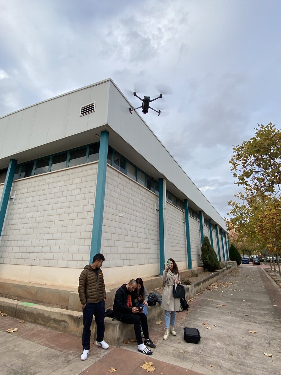 Droning around in class today. Tomorrow data processing w drone2map and other sw.