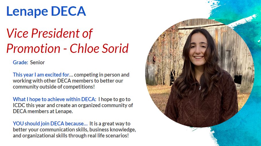 Lenape DECA tweet media