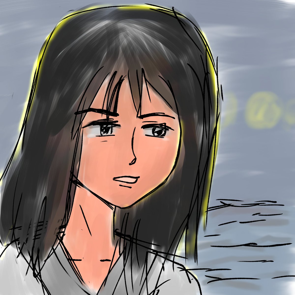 「」|たまりんのイラスト