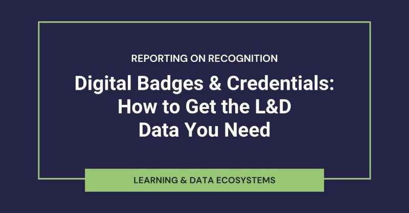 WatershedLRS's tweet photo. Badges aren't just for fun anymore. They're gaining popularity as alternatives to traditional qualifications. And if you're issuing #badges, you'll want #data on how people are earning and sharing them. Find out how in @mrdownes' blog post! 

#badging #credentialing #learningtech