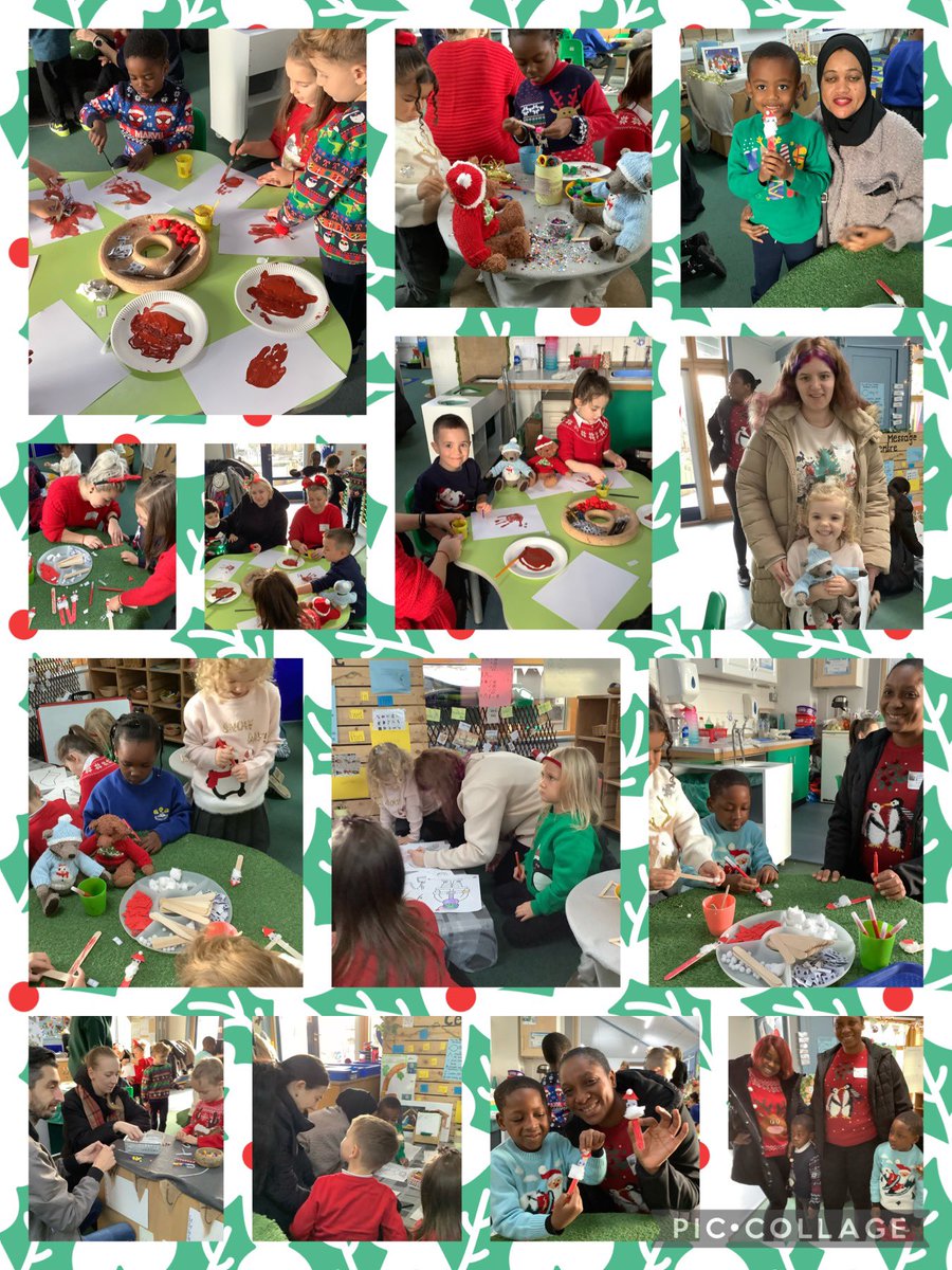 RecepStJamesNN5's tweet photo. We loved spending time with our grown ups this morning doing lots of Christmas crafts! 🎅 https://t.co/taLkx8HWVh