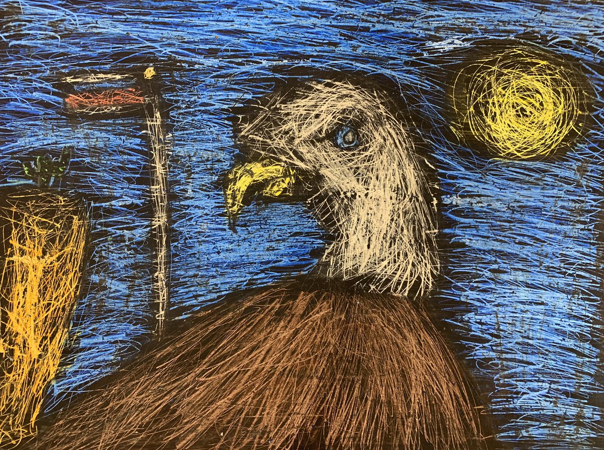 MrsPatzold_BCPS's tweet photo. I am so proud of our 5th grade scholars. This unit takes multiple weeks and they did not give up! Their resilience shows in their finished artwork! https://t.co/TyvWLcpUL0