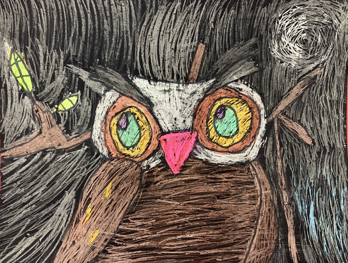 MrsPatzold_BCPS's tweet photo. I am so proud of our 5th grade scholars. This unit takes multiple weeks and they did not give up! Their resilience shows in their finished artwork! https://t.co/TyvWLcpUL0