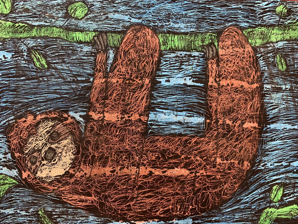 MrsPatzold_BCPS's tweet photo. I am so proud of our 5th grade scholars. This unit takes multiple weeks and they did not give up! Their resilience shows in their finished artwork! https://t.co/TyvWLcpUL0