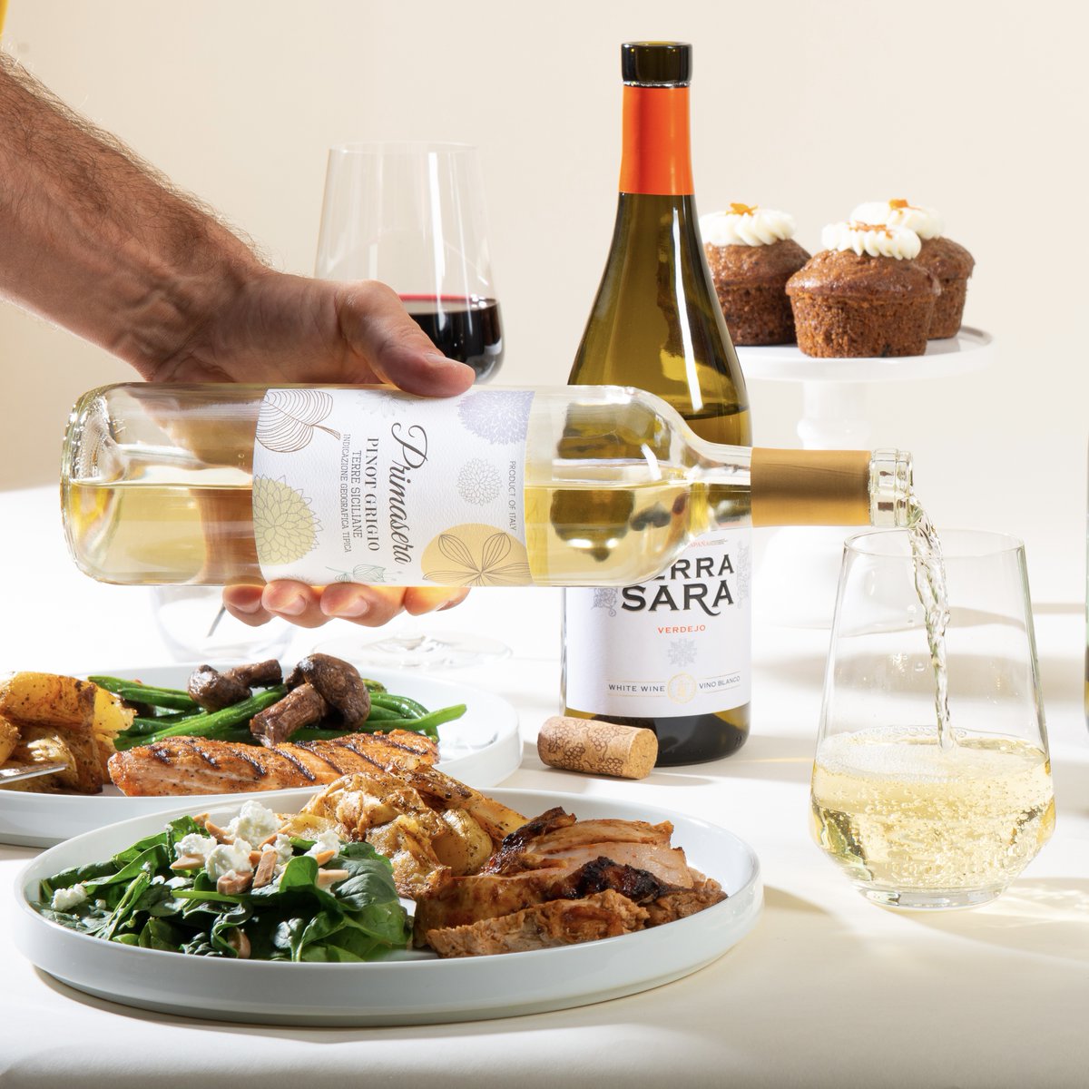 POV: You are continuing the celebration with leftovers and the stash of wine you hid when your in-laws came to town.

#thanksgiving #wine #winelover