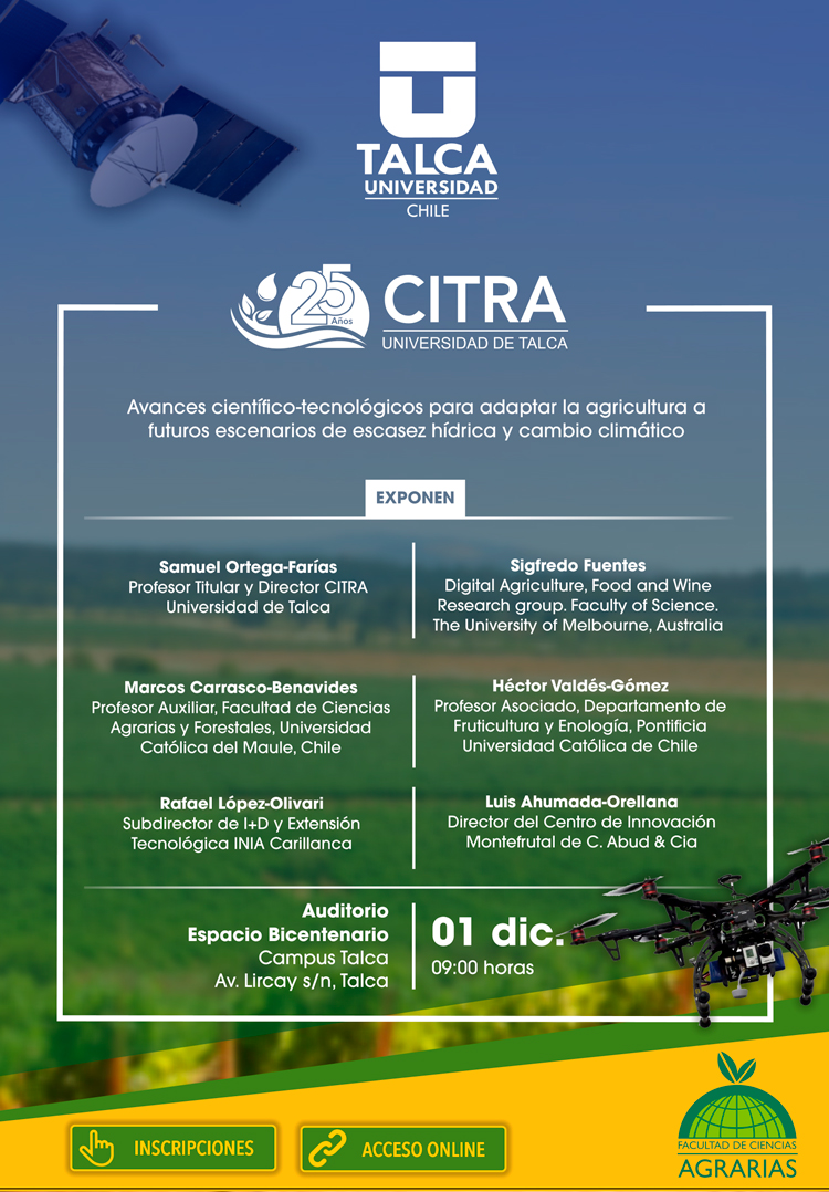 #agricultura #CITRA25años #cambioclimatico #climatechange #water #irrigation #weather #irrigationscience