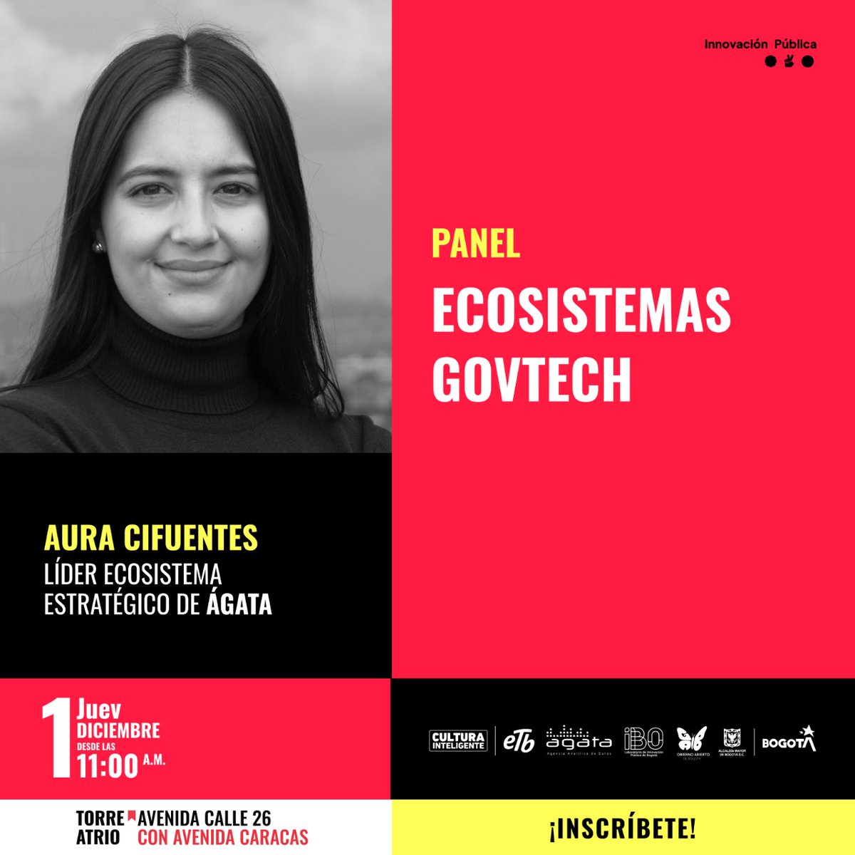 agatadata's tweet photo. 🎙️¿Ya conoces la agenda de🧩FestiBo Bites, el evento de innovación más importante del 2022? Aquí te la contamos https://t.co/gWPWtg04nO 
@CifuentesAura será una de las panelistas. 
¿Quieres participar? regístrate en 👉🏼 https://t.co/CVG0jfAaTV https://t.co/fwjPPPSPUn