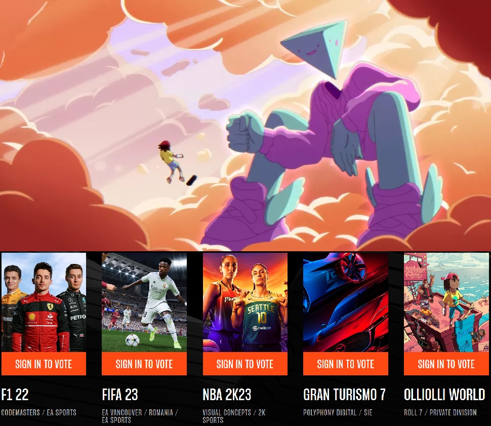 Roll_7's tweet image. We're standing shoulder-to-shoulder with industry titans - #TheGameAwards is on in 8 days.
Don't forget to vote here!: bit.ly/333pdRH