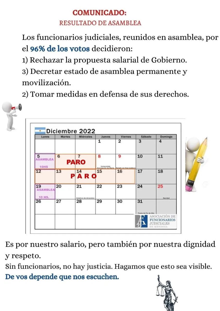 PWR2DPPLarg's tweet image. Arrancó la feria judicial en #Mendoza ?