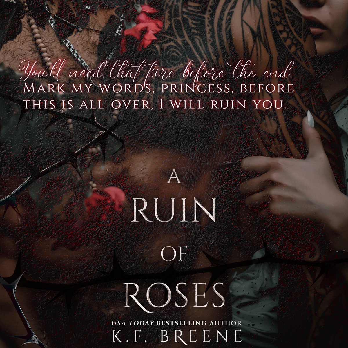 "You'll need that fire before the end." 
What's everyone reading this week? 

#kfbreene #aruinofroses #fantasybook #booktwt #kindlebook