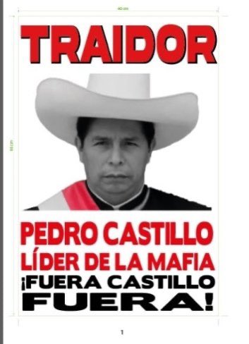 TeresaLaRosa9's tweet photo. @informateperu Un Comunista Delincuente de la más baja calaña como es este parásito de Castillo y todo su entorno incluidos ministros,familia y ayayeros se deben ir presos por 25 años por el gran daño q le están causando al PERú. https://t.co/4m59e6xE4t