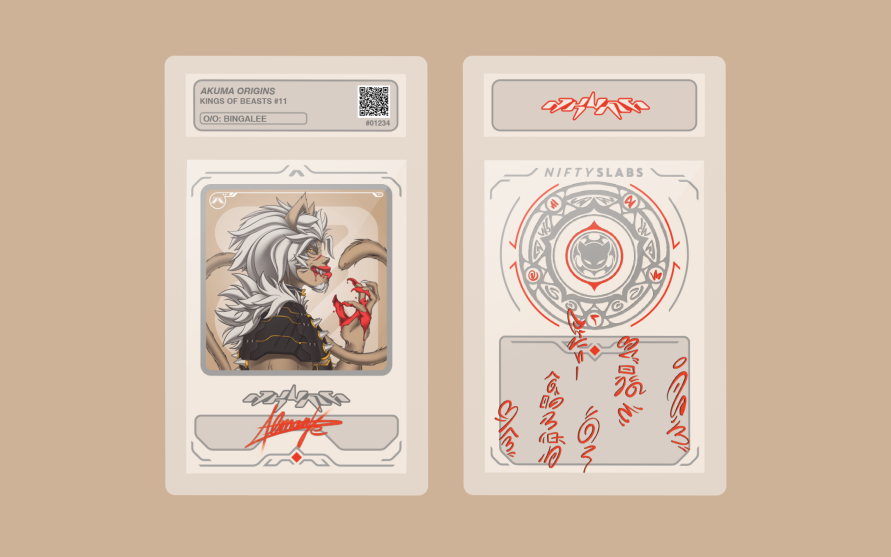 AkumaOrigins's tweet photo. We are beyond excited to finally reveal our first physical collectible! With the help of @NiftySlabs, our Yokai and Little Devils are able to cross boundaries, through the portal and leave the confinements of The Realm for the first time!

Happy #YokaiWednesday! https://t.co/1f1tu6NWDO