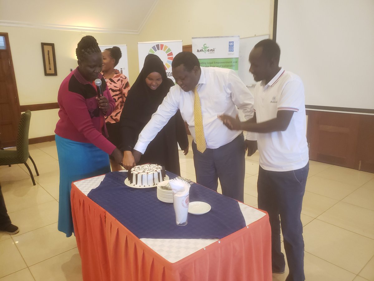 The final day of the #Amkeni QLP workshop concluded, with passionate discussions on challenges to the civic space. In the face of these, Amkeni's reslience and potential to generate solutions is something that cannot be celebrated enough 🎂 @UNDPKenya  @EUinKenya @NLinKenya