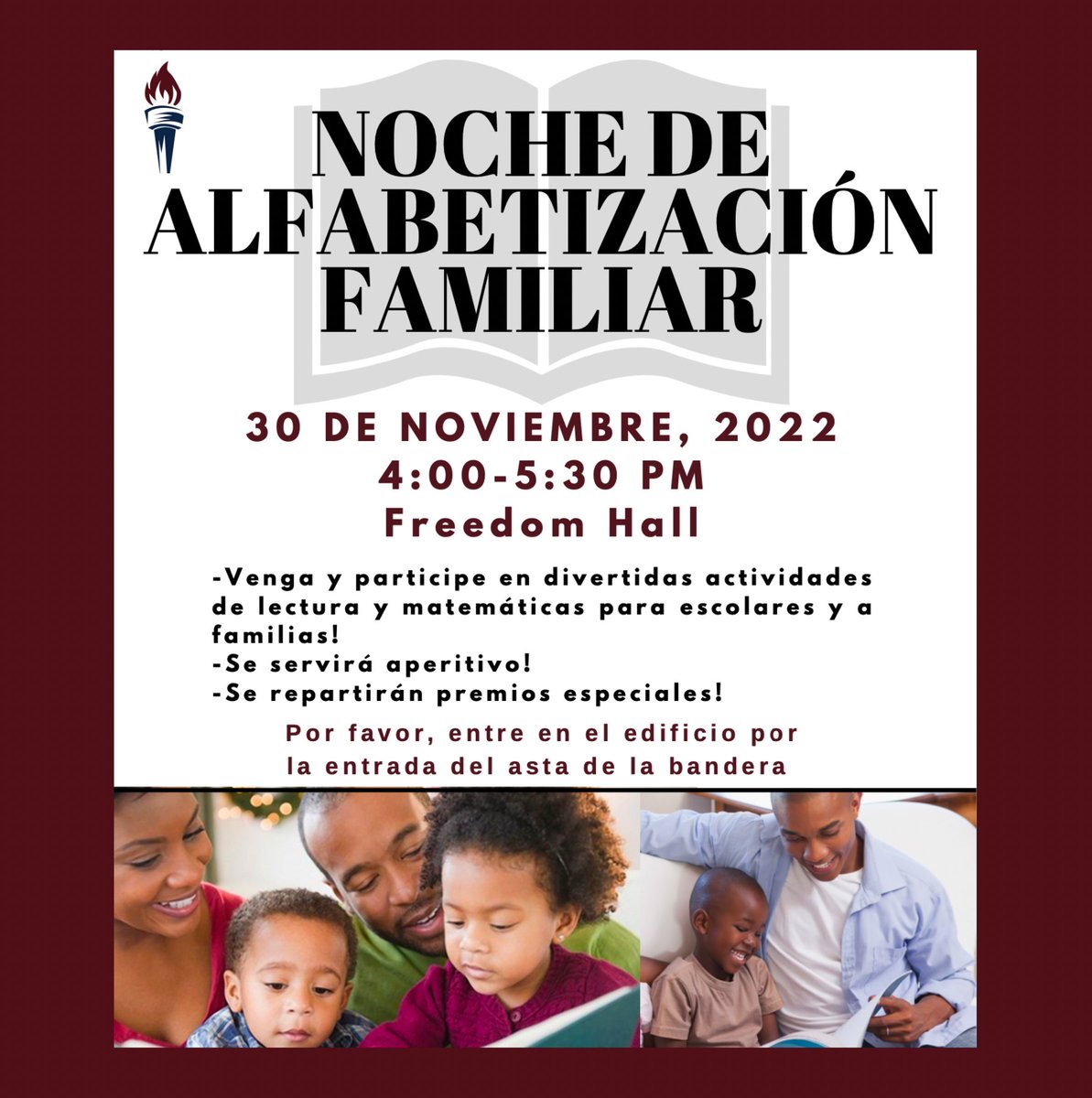 FreedomPrepNJ's tweet photo. Join us today at 4:45pm!
_

Acompáñanos hoy a las 4:45pm!
•
•
#fpcs #FPCSOnTheRise #charterschools #camdennj #camden2022 https://t.co/Rm4prlP7YY