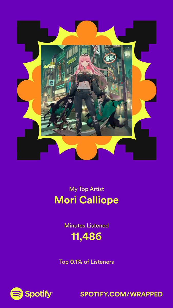 Punkake123's tweet photo. I need to chill
#SpotifyWrapped #hololive https://t.co/kLTvhXfluy