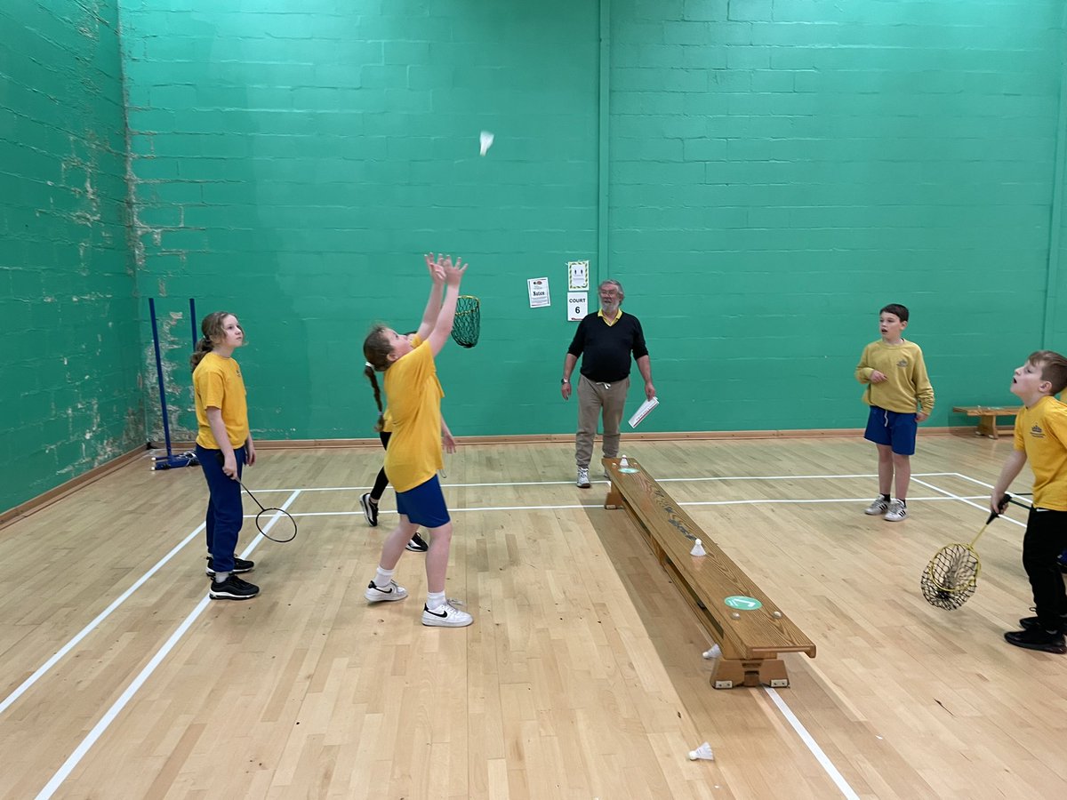 St Helens School Sport (@sthelenssg) on Twitter photo We had a great afternoon at our Y5/6 Badminton Festival today! Fantastic to see the pupils developing their skills and trying their best! Well done to everyone that took part 🏸👏
<a href="/QueensCoEURC/">Queen's Park C.E/U.R.C. Primary School</a>
<a href="/StBartsRainhill/">St Bartholomew’s Rainhill</a>
<a href="/SJVprimary/">SJV</a> We had a great afternoon at our Y5/6 Badminton Festival today! Fantastic to see the pupils developing their skills and trying their best! Well done to everyone that took part 🏸👏
<a href="/QueensCoEURC/">Queen's Park C.E/U.R.C. Primary School</a>
<a href="/StBartsRainhill/">St Bartholomew’s Rainhill</a>
<a href="/SJVprimary/">SJV</a>