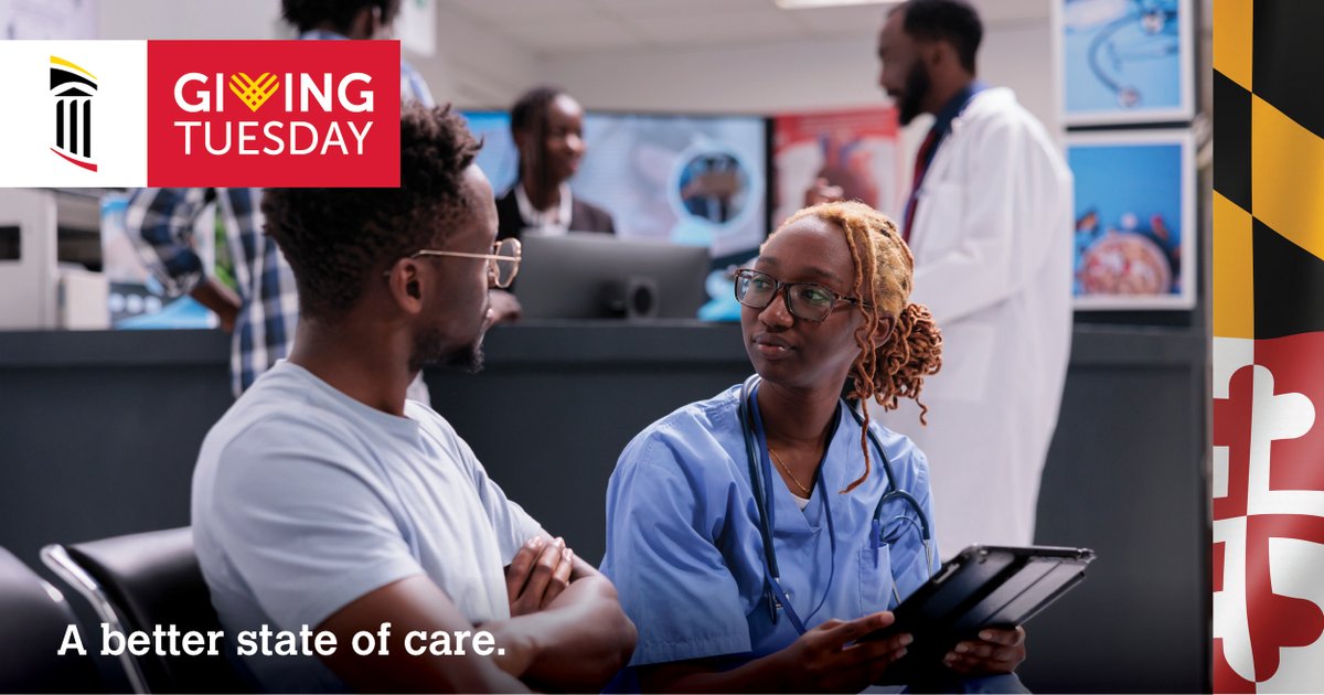 UMCapFoundation's tweet photo. We are sincerely grateful to everyone who participated in #GivingTuesday. We are focused on the health care of the future, developing new treatments and putting innovation into practice to deliver a better state of care to all Marylanders. Thank you! https://t.co/gmBZcqFgcz https://t.co/ykm6dSOgN6