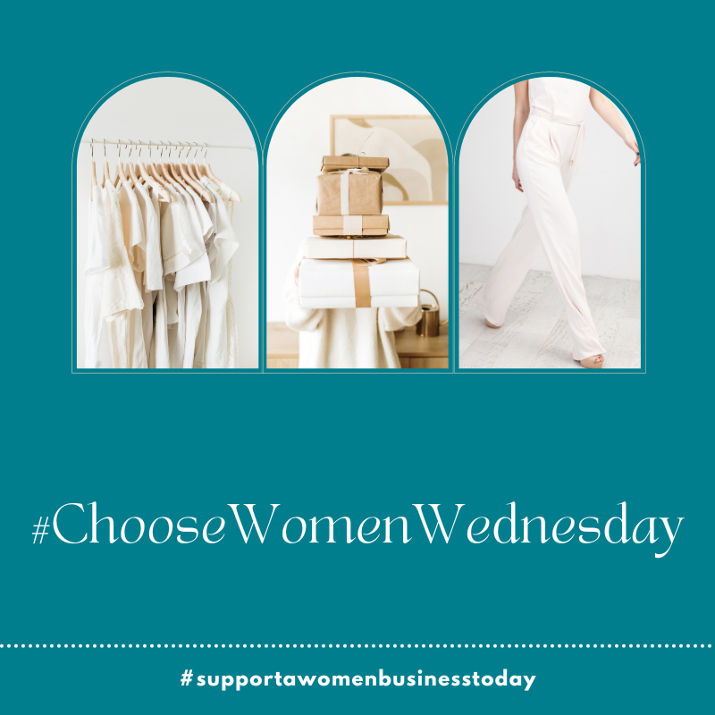 Support a women owned business today. #choosewomenwednesday