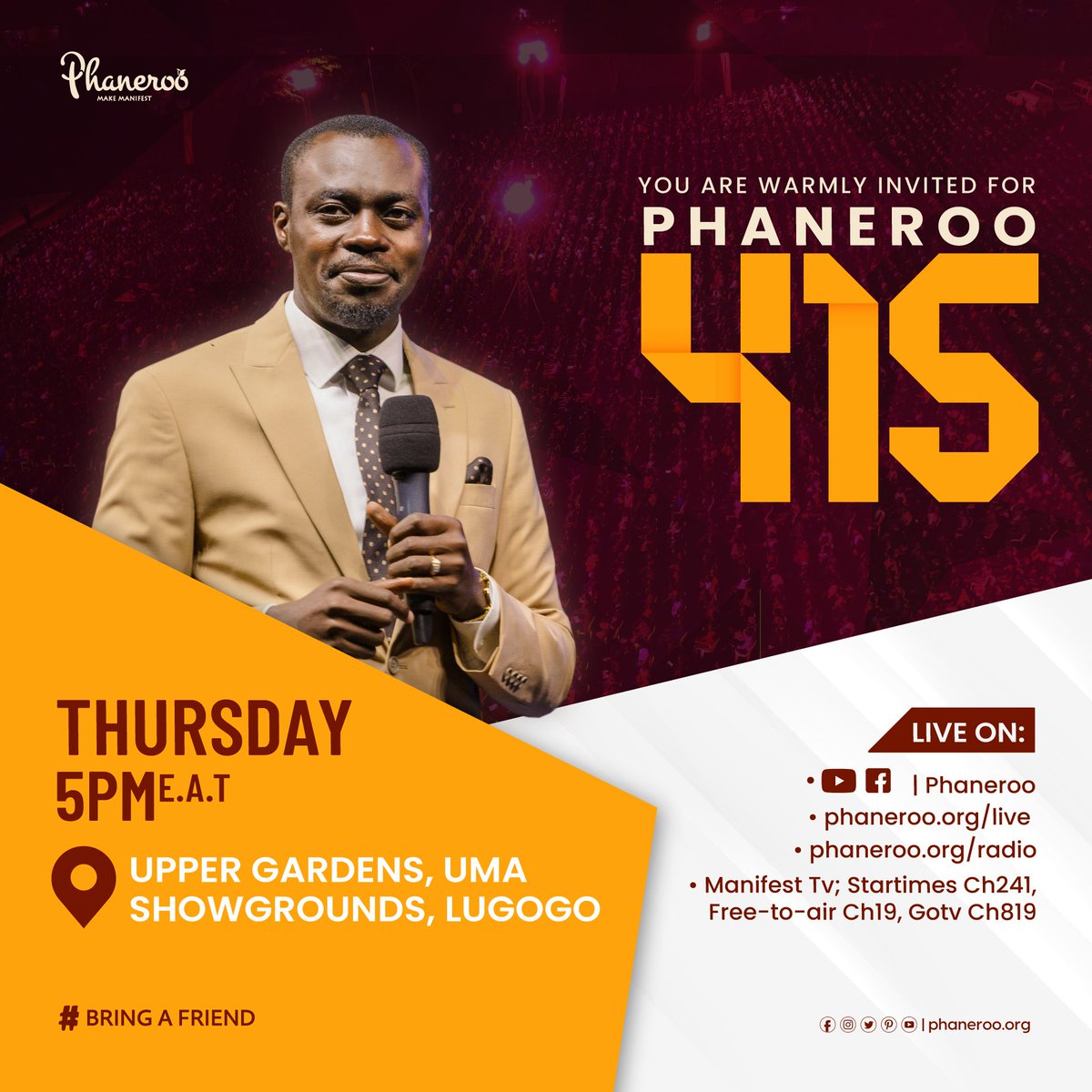 Phanerookampala's tweet photo. #Phaneroo 414 expounded on the beginning of wisdom. As believers, when we recognize and treasure the preciousness of God's Word, taking time to give ourselves wholly to its instruction, we receive the wisdom which causes us to profit in all things. Hallelujah! https://t.co/IdLelT2uJI