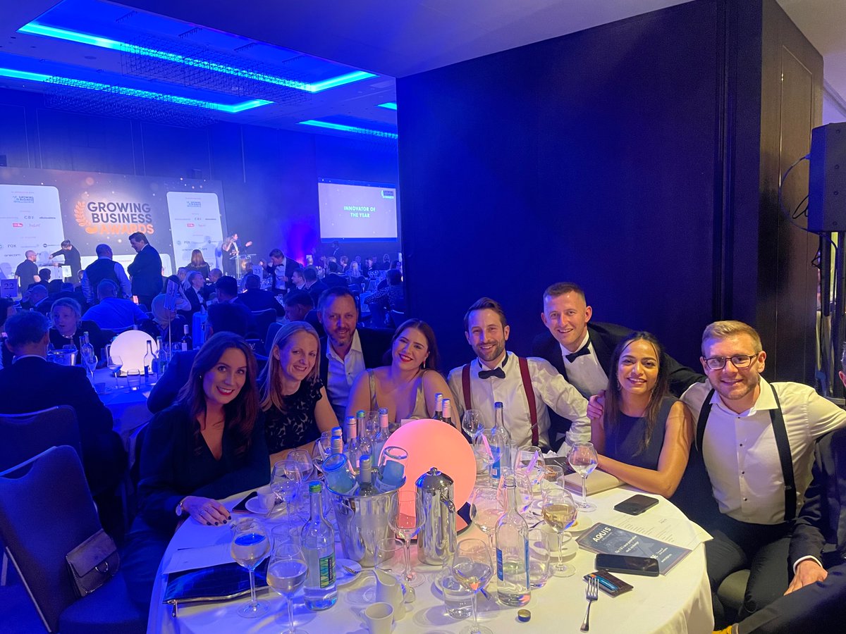 SourceGroupInt's tweet photo. The Team had a wonderful time attending the Growing Business Awards this year!

Congratulations to all the other finalists and winners!

#growingbusinessawards #sgi #discoveryourpotential https://t.co/pH9zdVV3qI