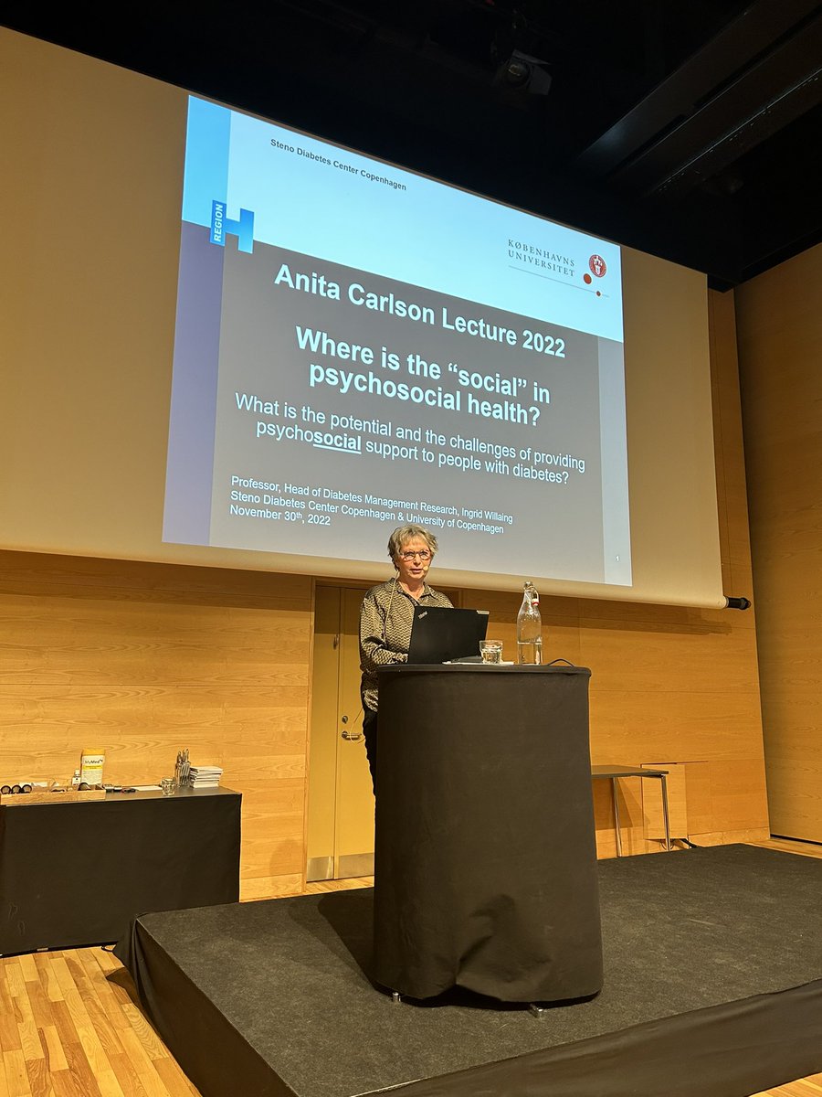 Privileged to listen to our Anita Carlson lecture delivered by <a href="/ingrid_willaing/">Ingrid Willaing</a> at #PSAD2022 <a href="/PSAD_studygroup/">PSAD</a>