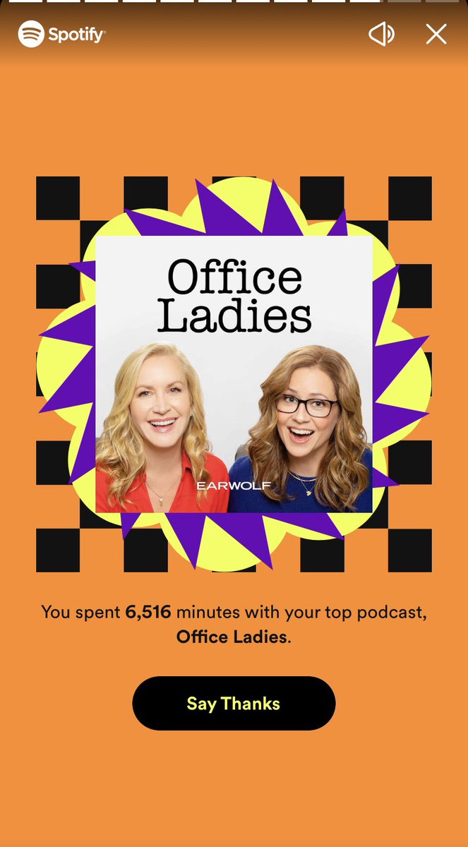 Thanks for spending over 6,000 minutes with me ladies 🥳