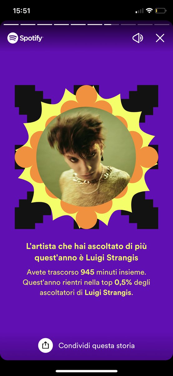 disereeneree's tweet photo. il mio spotify si commenta da solo insomma, quando i riconoscimenti? @StrangisLuigi #luigistrangis https://t.co/wT9vz9p1Tu