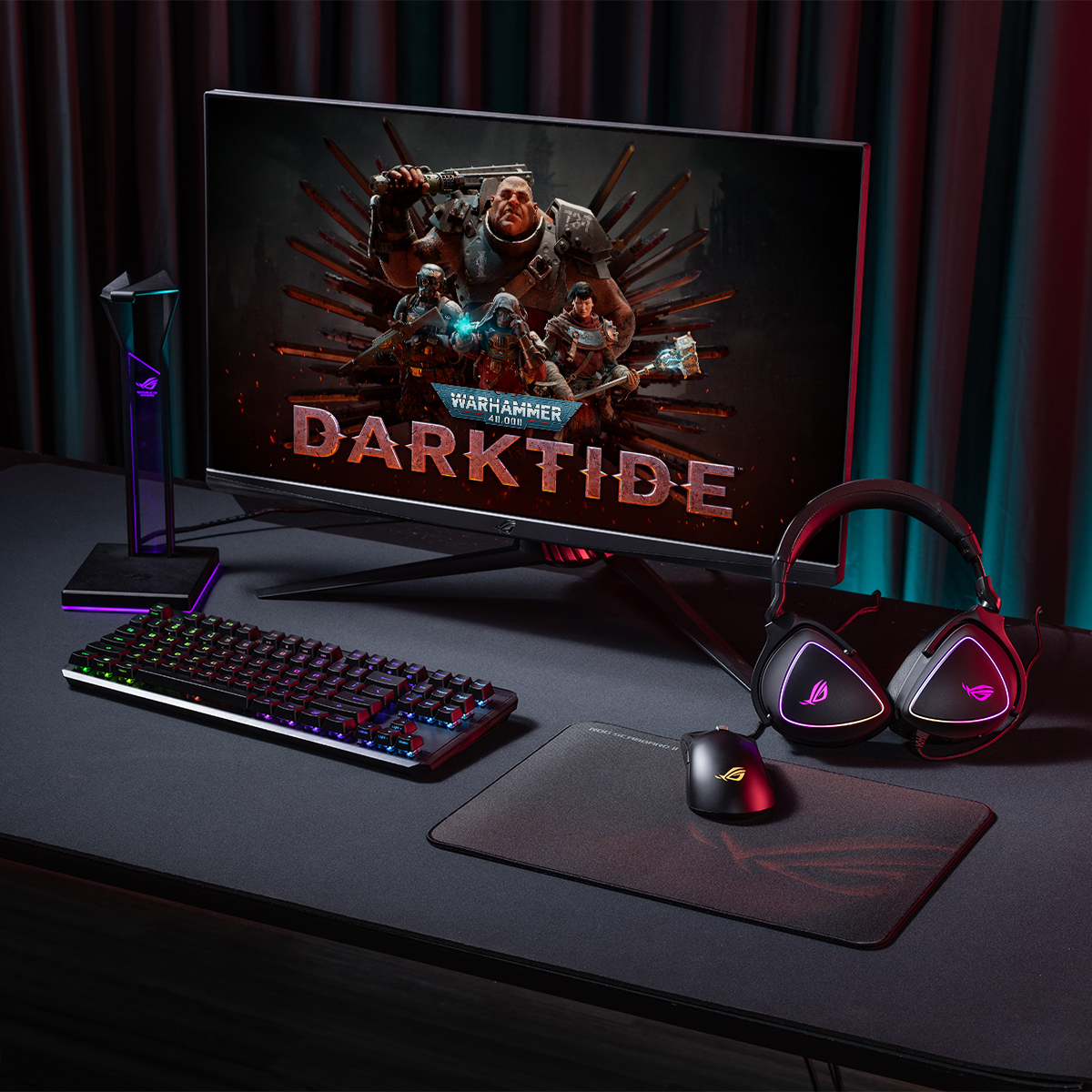 ASUS_ROGUK's tweet image. Warhammer 40,000 Darktide is launching today!
To celebrate, we're giving away 8 keys for @Darktide40K!

✅Follow @ASUS_ROGUK + 🔁RT
💬Reply with your favourite #WARHAMMER40K army
Winners will be chosen 3pm Dec 1st

Check out the game on Steam 👇
rog.gg/Warhammer40K
