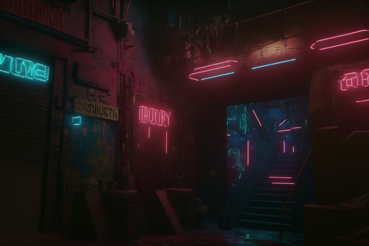 CyberartRealm's tweet photo. Night life in #Tavlos
Many Cantinas can be found within Tavlos City, some are deep underground where you will come across all types of residents that are out for a good time and a stiff drink...oh and some illegal goods along the way 😁
#midjourneyV4 #AIart #cyberpunk https://t.co/KYZojeo9br