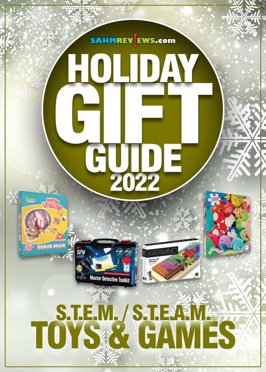 Toys and games can be educational as well as entertaining. These S.T.E.M. / S.T.E.A.M. gift ideas are excellent examples and are fun for both kids and adults! Do you have a favorite? sahmreviews.com/2022/11/holida… #toys #STEM #edutainment