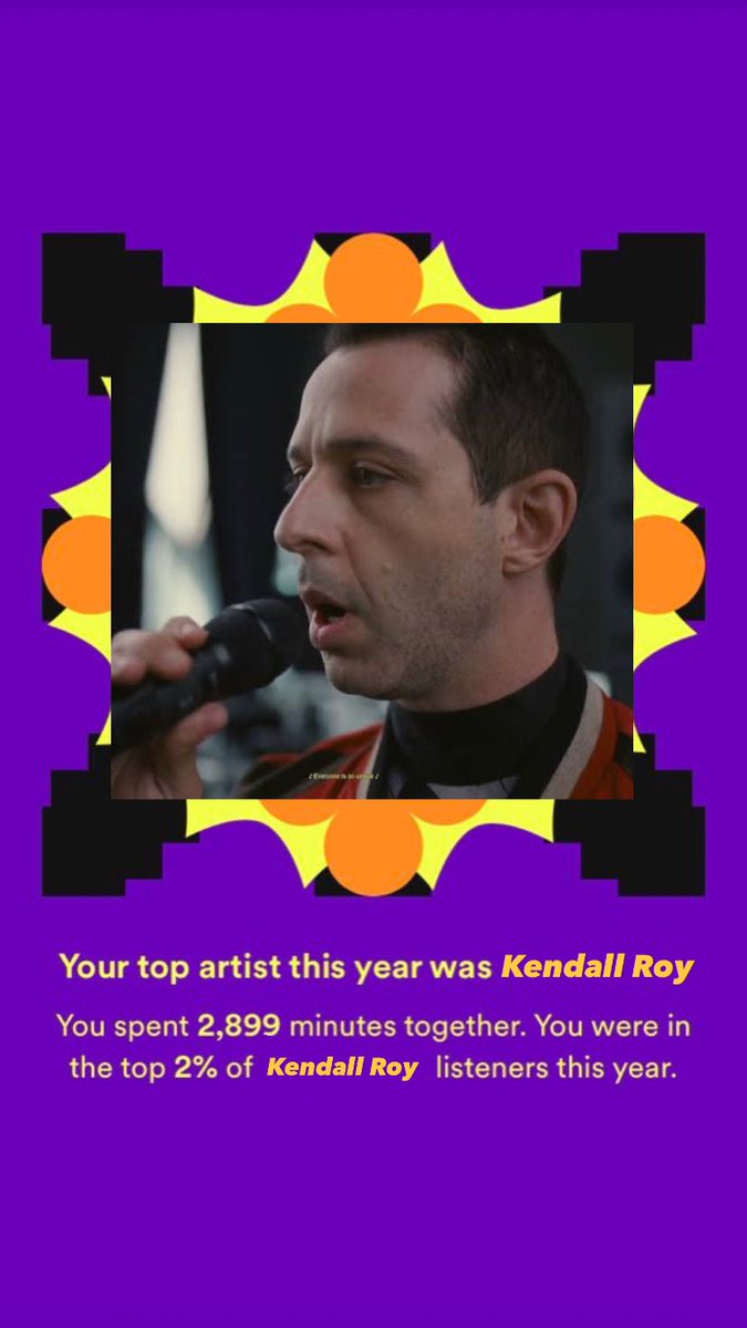 successionbra's tweet image. #SpotifyWrapped