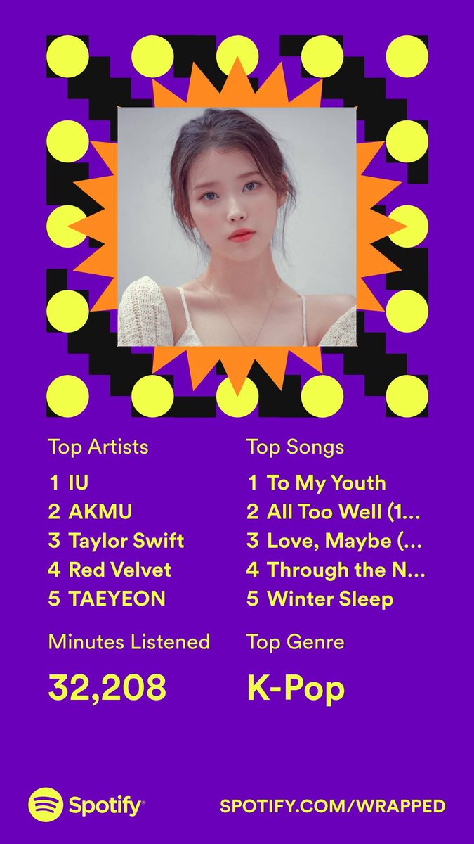 thyhwanderer's tweet photo. My biggest surprise of Spotify Wrapped is I actually preferred Winter Sleep over Next Stop. IU, as expected. https://t.co/Y2HiIYuzeQ