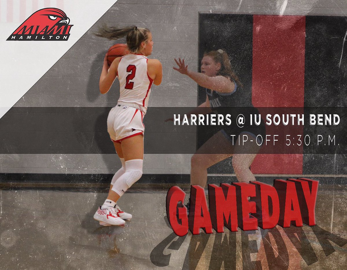 Guess what! —It’s GAMEDAY! Your Harriers take on IU South Bend, today!