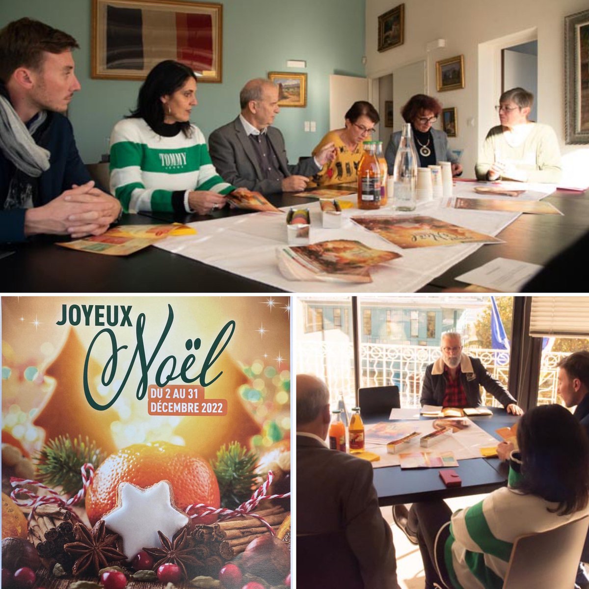 Cet après midi, j’ai donné une conférence de presse pour présenter les festivités de #Noel organisées à <a href="/lavalette83160/">Ville de La Valette-du-Var</a>