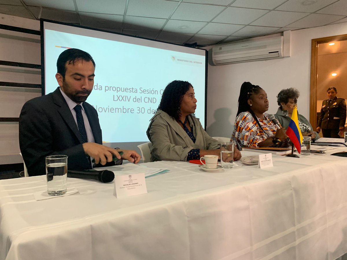 insorcolombia's tweet photo. #AEstaHora el director del #INSOR participa junto con las demás entidades que conforman el Consejo Nacional de Discapacidad en la última sesión del 2022, la cual está siendo liderada por la Vicepresidenta @FranciaMarquezM. 🇨🇴
#DiscapacidadConDignidad #LSC https://t.co/Vgibb4ZzXd