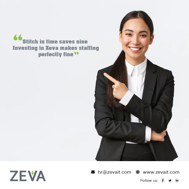 it_zeva's tweet photo. Invest in recruitment services of Zeva timely and achieve productive results. To make hiring speedy, discuss your requirements with us at hr@zevait.com. 
https://t.co/90IEuhdu8U 
#zevait #zevaitsolution #HR #recruitment #employee #jobsearch #jobsite #skills #consultation #hiring https://t.co/WWaNTsHsyV