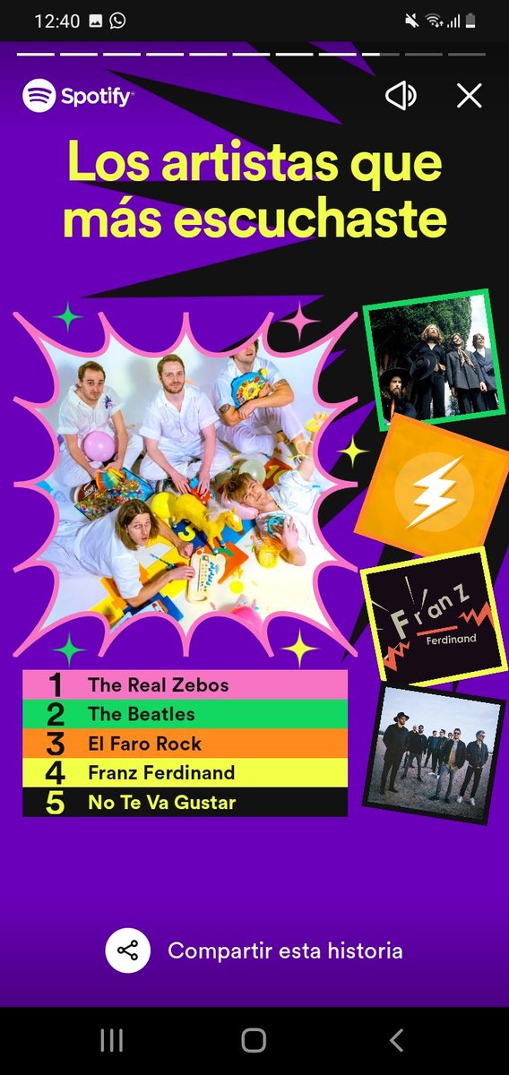 Bi_lly_Shears's tweet photo. @TheRealZebos thanks so much for the amazing music 🤩😍 #SpotifyWrapped https://t.co/np07N6lafI