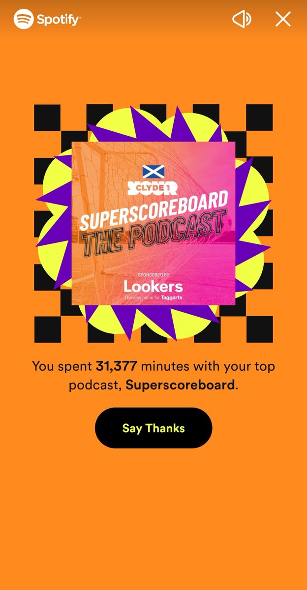 Definitely got too much time on my hands! Always a good listen though <a href="/gordonduncan7/">Gordon Duncan</a> <a href="/ClydeSSB/">Clyde 1 Superscoreboard</a>