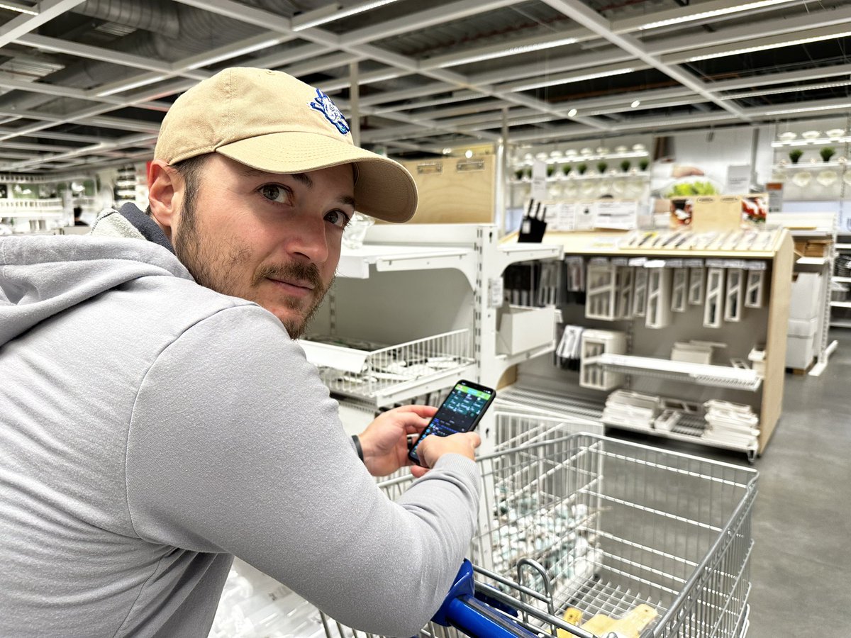 ArminaRunGood's tweet photo. POV: you’re not paying attention in IKEA because you’re making sure you draft Sahith in the third round - and you get caught https://t.co/8A17fa1y9H
