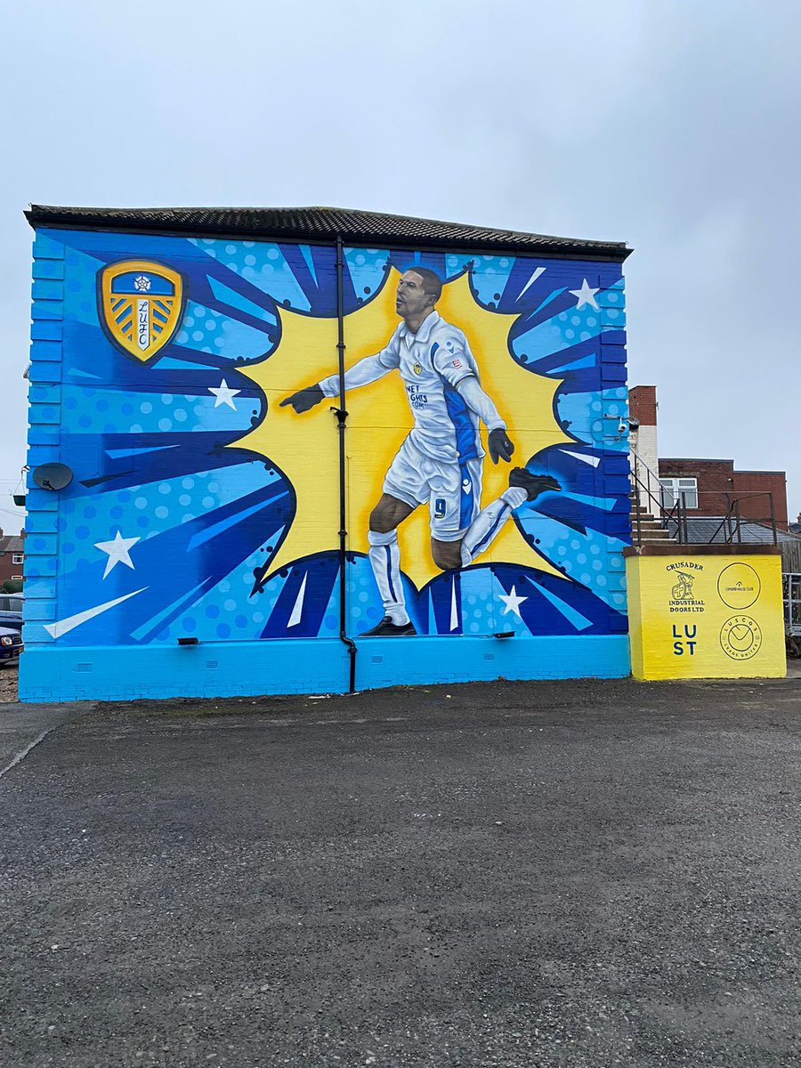 Here we go our 14th mural completed by @CortisolK We’re looking forward to welcoming @jermainebecks83 along soon to unveil it. It’s on the side of @EdmundHouseClub - who sponsored it alongside @luscos and Crusader Doors! #lustmurals