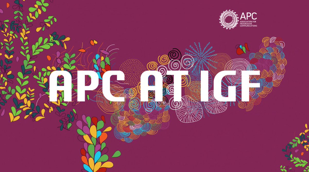 APC_News's tweet photo. APC is at the 17th @intgovforum in Ethiopia. Come join
@intervozes on "Platform regulation: Perspectives from the global South"👇
https://t.co/7P9UYLM678
When? Thursday 1 Dec, 13:50 local time (10:50 UTC)
#IGF2022 #Datification https://t.co/tAqsHCotRK