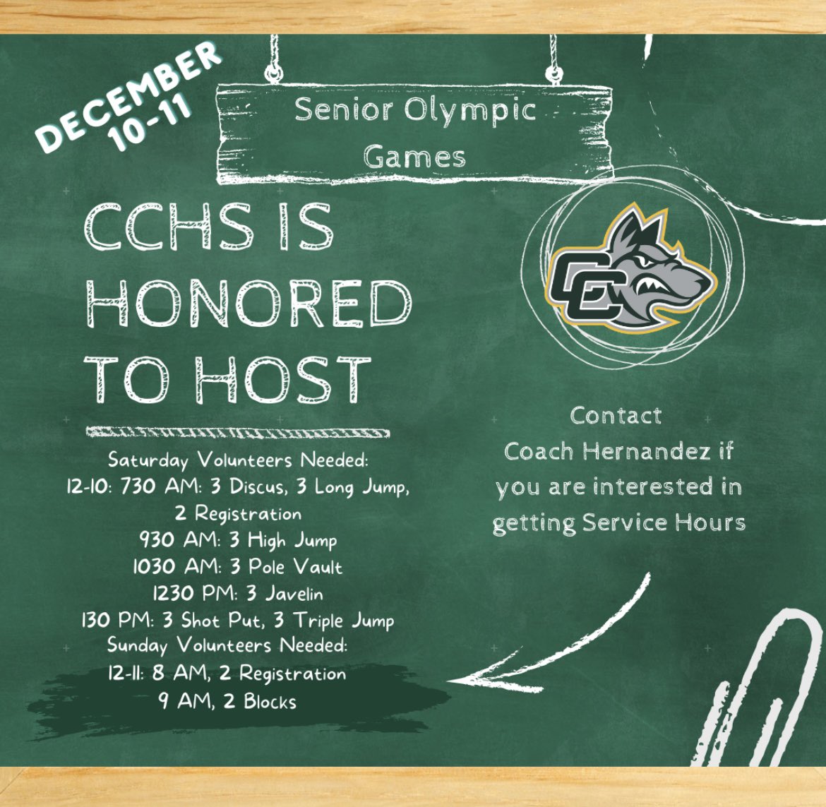 Florida Senior Games coming to Pasco County. Please contact if you are interested in service hours and helping this event run smooth. 

<a href="/TheCoyoteWay/">CypressCreek</a> <a href="/PascoCoSports/">Pasco County Sports</a>