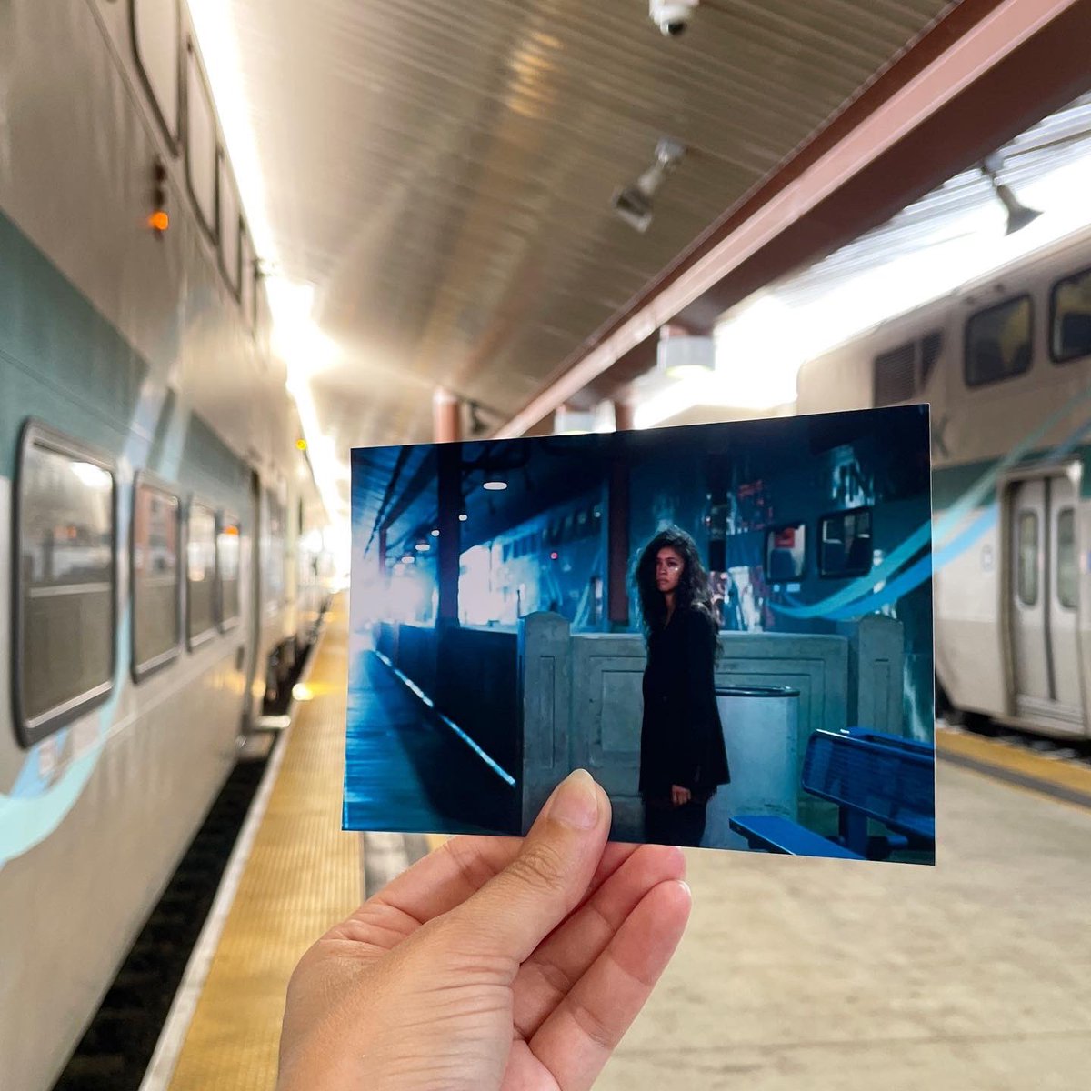 HBOMaxUK's tweet photo. Throwback to the season 1 finale of #Emmy award-winning #Euphoria starring @Zendaya. RETWEET if you can’t wait for season 3.

📷 by @filmtourismus https://t.co/a7asoKNwAo