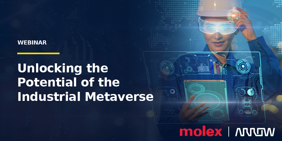Join <a href="/MolexConnectors/">Molex</a> and <a href="/ArrowGlobal/">Arrow Electronics</a> on 12/6 for an industrial #metaverse panel discussion with industry experts. You’ll learn how to prepare for a new era of engagement and enablement. 👇 

bit.ly/3FfaSF7